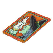 WITCH ESSEN SKREAMING EISKRAUKONE, HALLOWEEN MAGNET (Linke Seite)