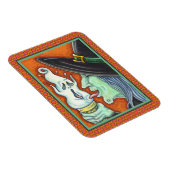 WITCH ESSEN SKREAMING EISKRAUKONE, HALLOWEEN MAGNET (Rechte Seite)
