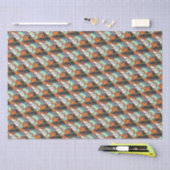 WITCH ESSEN SKREAMING EISKRAUKONE, HALLOWEEN SEIDENPAPIER (Handwerk)