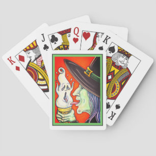 WITCH ESSEN SKREAMING EISKRAUKONE, HALLOWEEN SPIELKARTEN