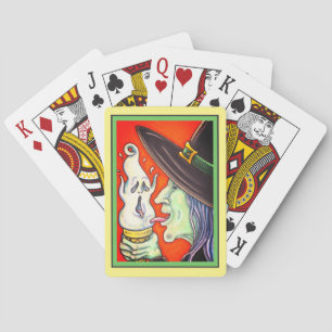 WITCH ESSEN SKREAMING EISKRAUKONE, HALLOWEEN SPIELKARTEN