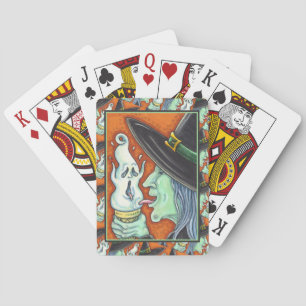 WITCH ESSEN SKREAMING EISKRAUKONE, HALLOWEEN SPIELKARTEN
