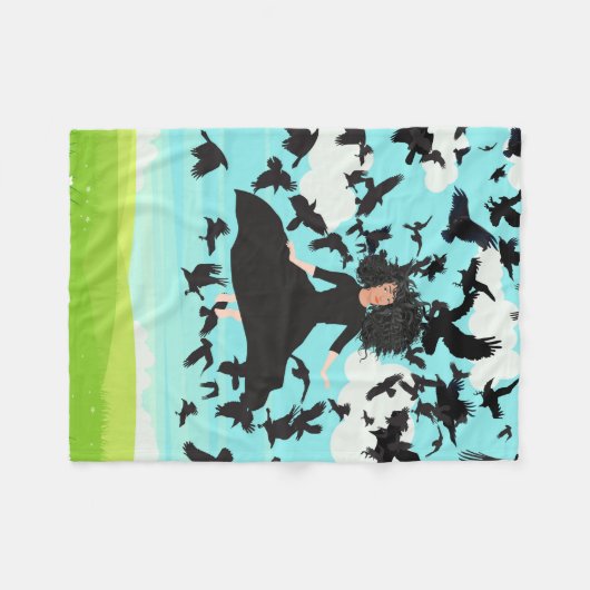 WITCH FLEECEDECKE (Vorderseite (Horizontal))