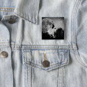 Witch flying on the broom with cat her button (Beispiel)