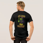 Witch frogT-Shirt Tri-Blend Shirt (Rückseite voll)