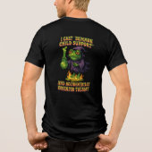 Witch frogT-Shirt Tri-Blend Shirt (Rückseite)
