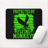 Witch Get My Flying Monkeys Mousepad (Mit Mouse)