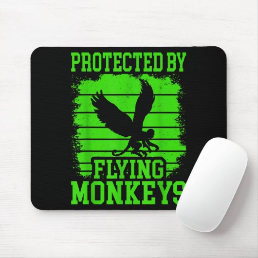 Witch Get My Flying Monkeys Mousepad (Mit Mouse)