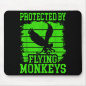 Witch Get My Flying Monkeys  Mousepad (Vorne)