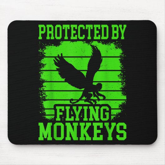 Witch Get My Flying Monkeys Mousepad (Vorne)