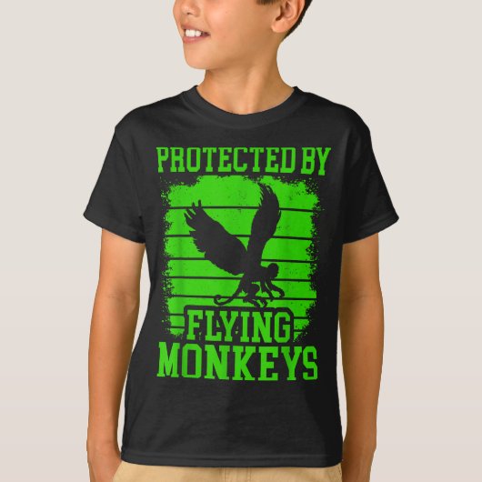 Witch Get My Flying Monkeys T-Shirt (Vorderseite)
