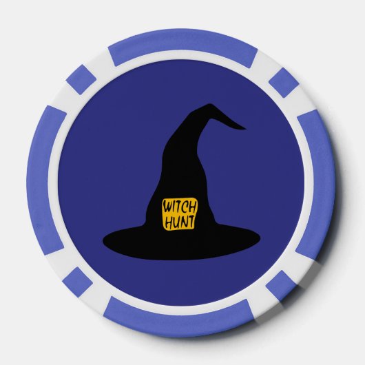 WITCH HUNT WITCH HAT POKER CHIP (Rückseite)