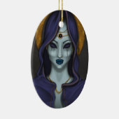 WITCH KERAMIK ORNAMENT (Rechts)