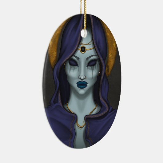 WITCH KERAMIK ORNAMENT (Rechts)