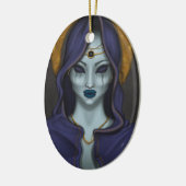 WITCH KERAMIK ORNAMENT (Links)