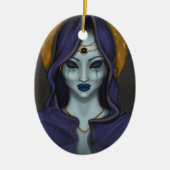 WITCH KERAMIK ORNAMENT (Vorne)