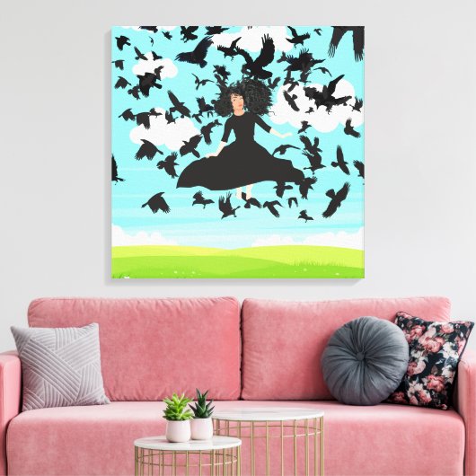 WITCH LEINWANDDRUCK (Insitu (Wohnzimmer))