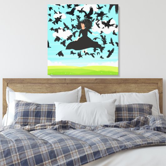 WITCH LEINWANDDRUCK (Insitu (Schlafzimmer))