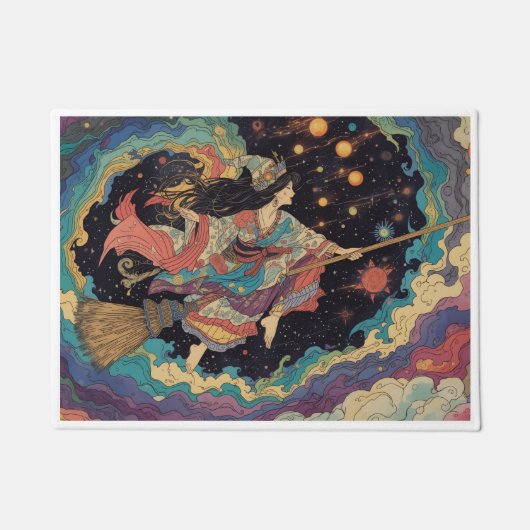 witch mat fußmatte (Vorderseite)