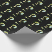 Witch Mona Lisa Halloween Full Moon Geschenkpapier (Ecke)