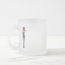 WITCH PIN UP GLASS MATTGLASTASSE