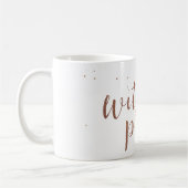 Witch Please Mug | Funny Minimalist Halloween Cup Kaffeetasse (Links)