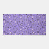 Witch Potions Purple Alchemy Pattern Schreibtischunterlage (Vorderseite)