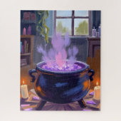 Witch’s Cauldron Halloween Spooky Puzzle (Vertikal)