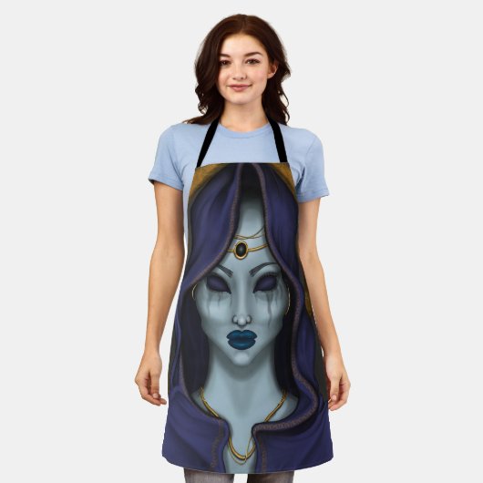 WITCH SCHÜRZE (Getragen)