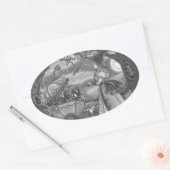 WITCH, SCHWARZE KATZE-BUGGY GOTHIC STICKERS SHEEOv (Umschlag)