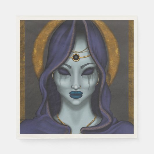 WITCH SERVIETTE (Vorderseite)