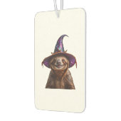 Witch Sloth Halloween trick or treat spooky pumpki Autolufterfrischer (Links)