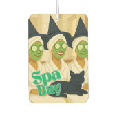 Witch Spa Day Funny Humor Autolufterfrischer (Vorderseite)