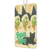Witch Spa Day Funny Humor Autolufterfrischer (Links)