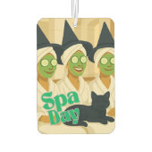Witch Spa Day Funny Humor Autolufterfrischer (Rückseite)