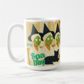 Witch Spa Day Funny Humor Kaffeetasse (Links)
