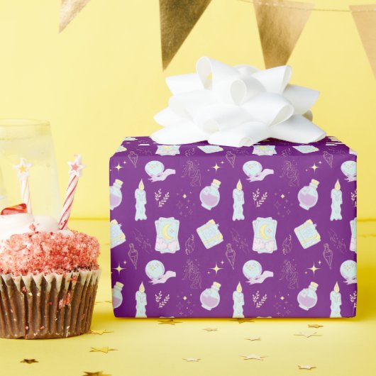 Witch Tarot Empowering Occult Esoteric Divine Geschenkpapier (Geburtstagsparty)