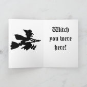 WItch und der Mond Karte (Innenseite)
