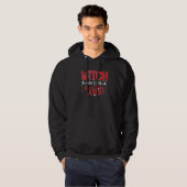 Witch Way To The Wine Hoodie (Vorne ganz)