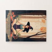 Witch Yoga Puzzle (Horizontal)