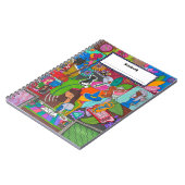 “Witchburg Bay Thought Journal” Notizblock (Linke Seite)