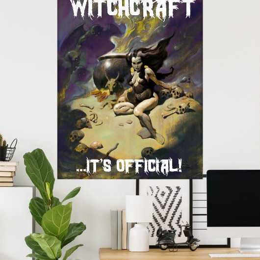 WITCHCRAFT Es ist Offiziell! Mike Hoffman Poster (Heimbüro)