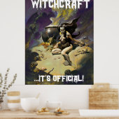 WITCHCRAFT Es ist Offiziell! Mike Hoffman Poster (Küche)
