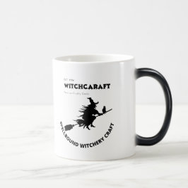 Witchcraft Hexen Halloween Verwandlungstasse