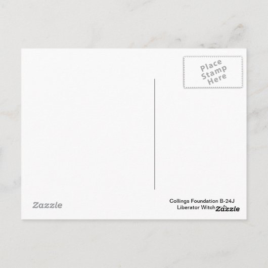 Witchcraft Postcard Postkarte (Rückseite)