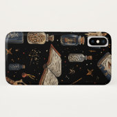 Witchcraft Potion Pattern – Halloween Magic Case-Mate iPhone Hülle (Rückseite (Horizontal))