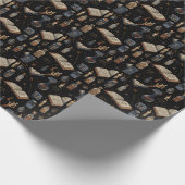 Witchcraft Potion Pattern – Halloween Magic Geschenkpapier (Ecke)