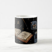 Witchcraft Potion Pattern – Halloween Magic Kaffeetasse (Mittel)