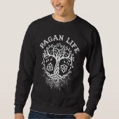 Witchcraft Wiccan Pagan Tree Of Life 13 Sweatshirt (Vorderseite)