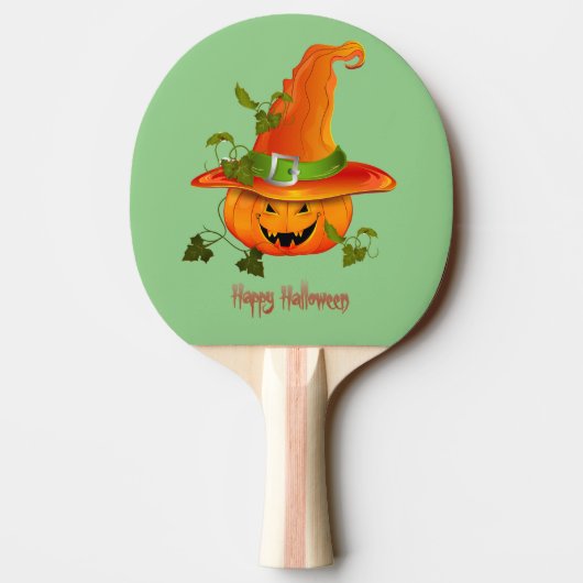 Witchcraft Wonder: Halloween Ping Pong Paddle Tischtennis Schläger (Rückseite)